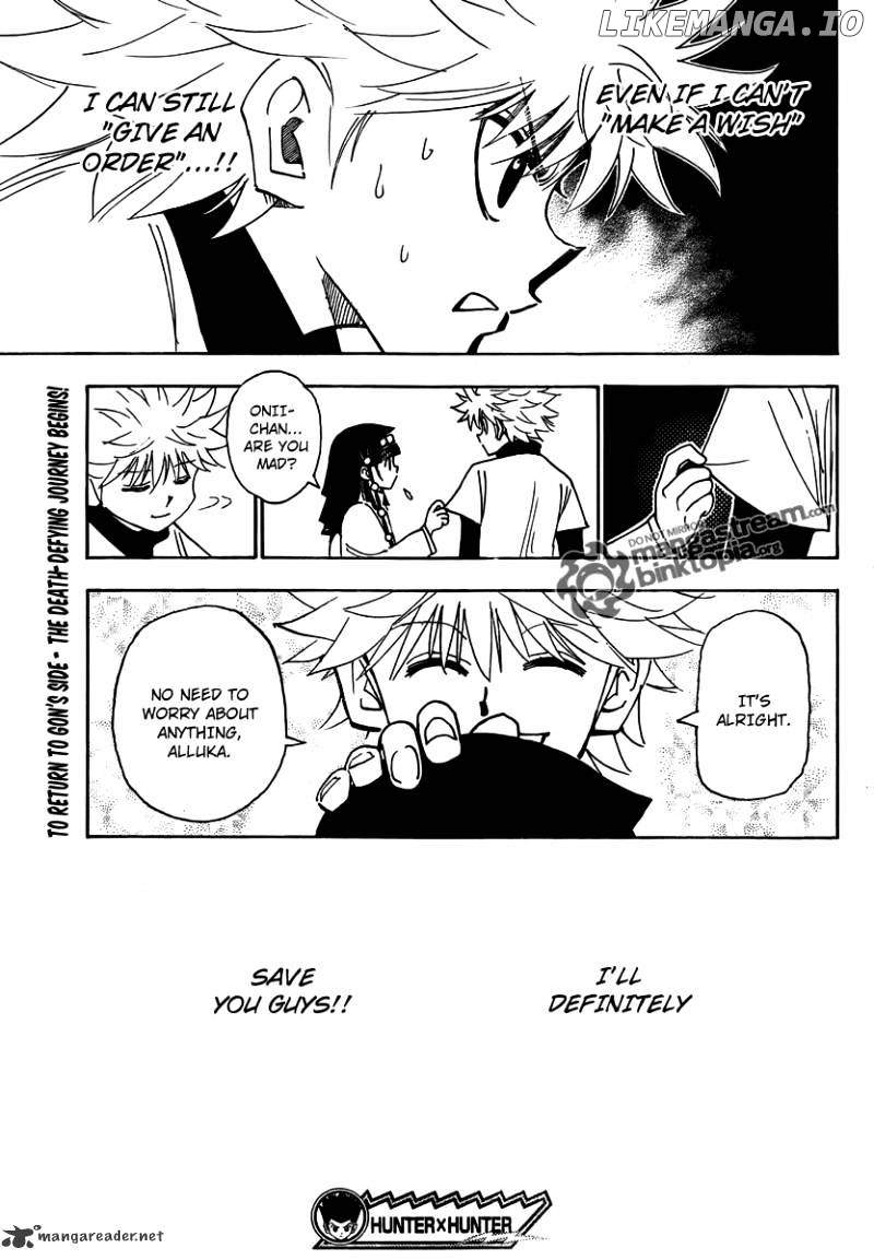 Hunter x Hunter, Chapter 324 image 19
